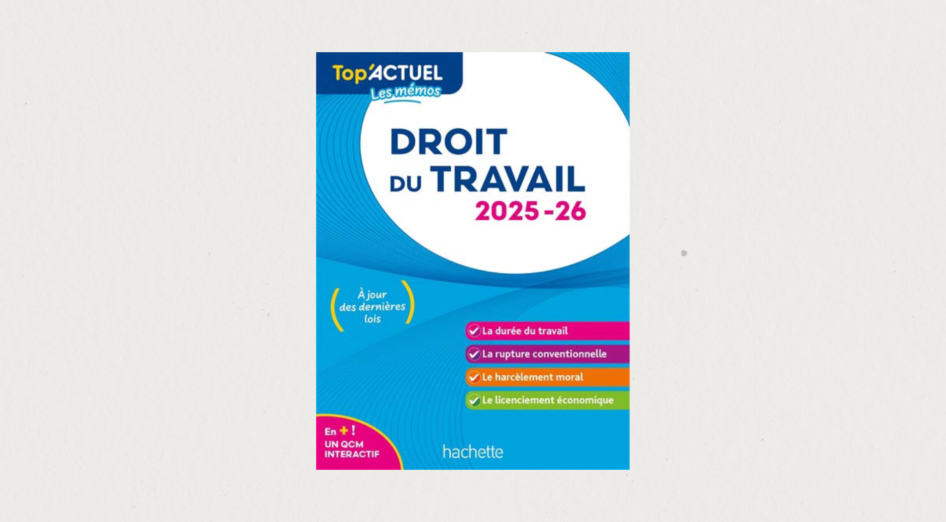 Illustration de l'article Top'Actuel - Droit du travail 2025-2026 